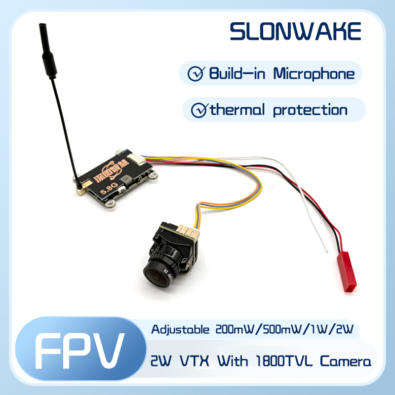 Drone Receiver - SLONWAKE 5.8G 56CH 2W เครื่องส่งสัญญาณ VTX