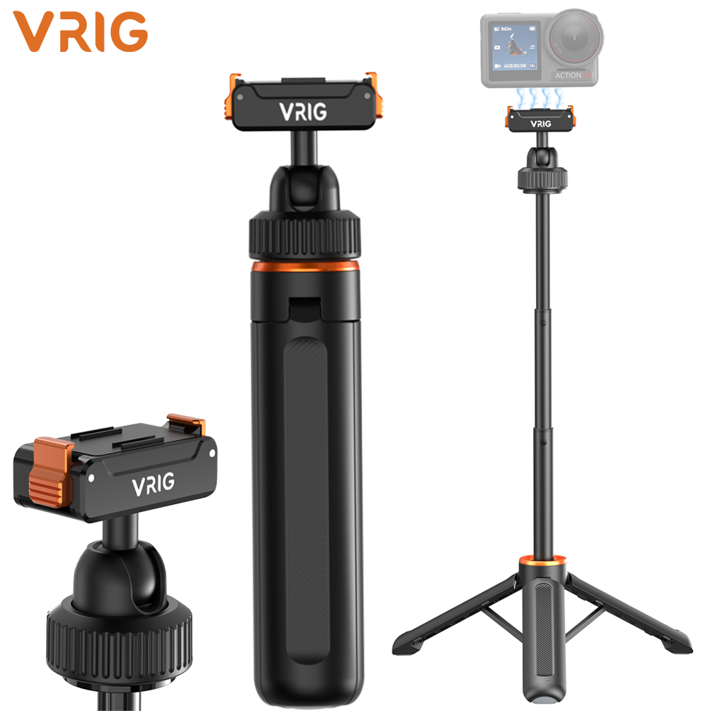 Dji Drone Mini 3 - VRIG AC-79 ไม้เซลฟี่พร้อมขาตั้งกล้อง ตัวยึดแม่เหล็ก หมุนได้ 360