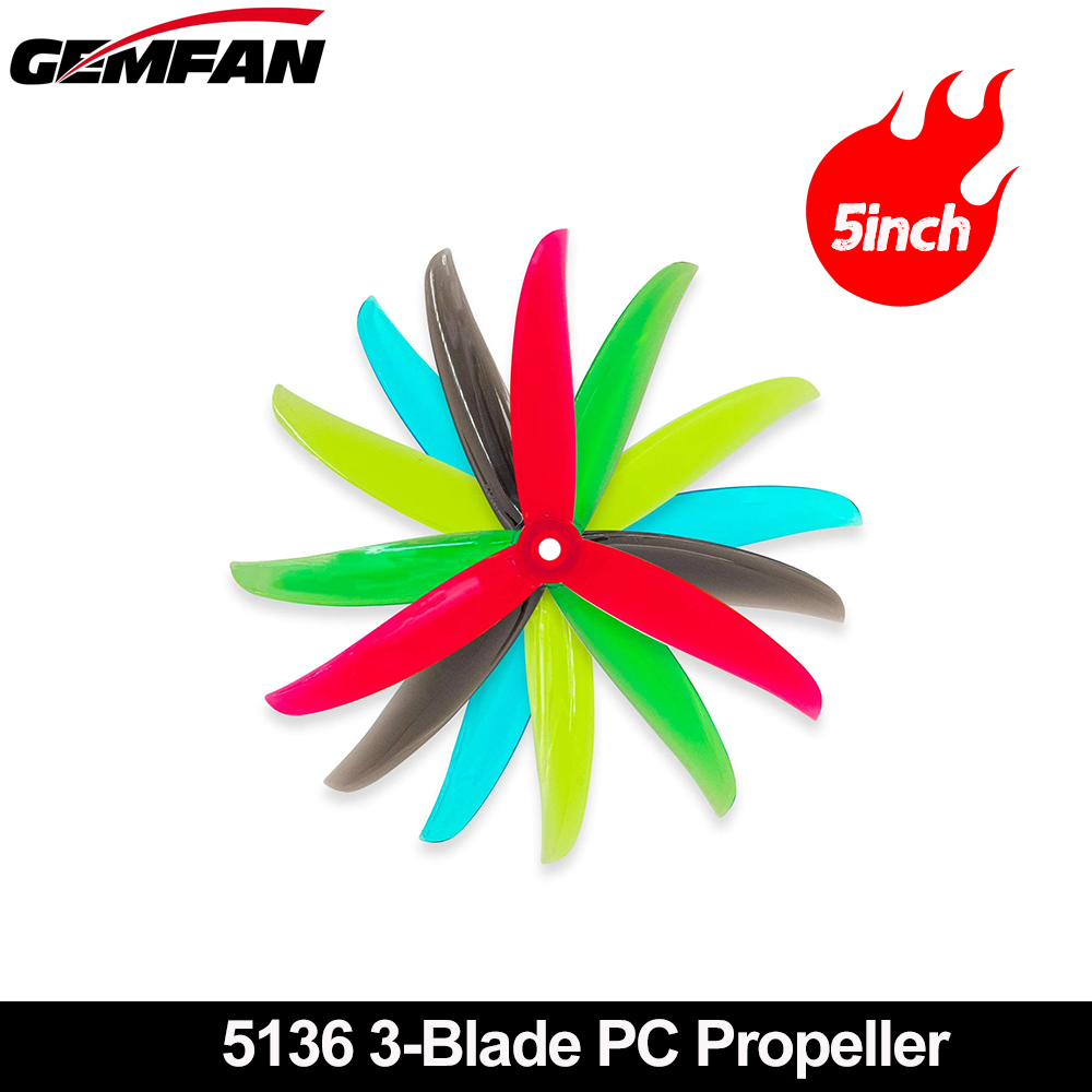 Drone Propeller - Gemfan VANOVER 5136 3 ใบมีด PC
