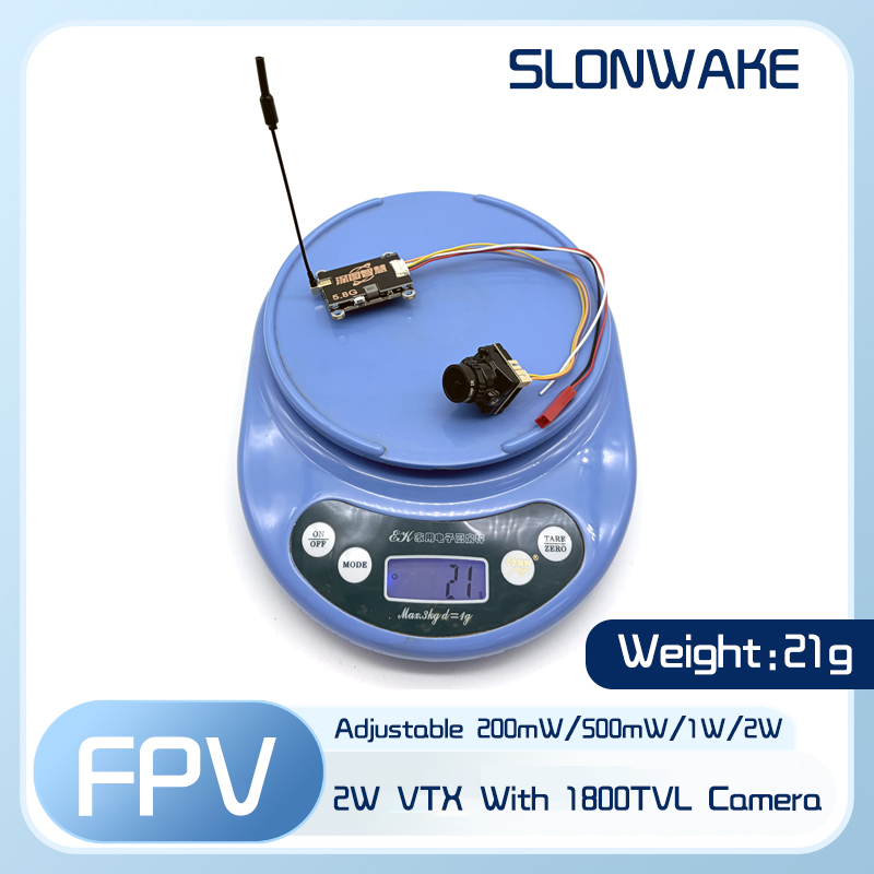 SLONWAKE 5.8G 56CH 2W เครื่องส - Drone Receiver บทวิจารณ์และราคา