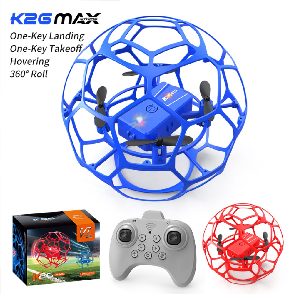 โดรนควอดคอปเตอร์รูปทรงฟุตบอลพร - Drone Led Light บทวิจารณ์และราคา