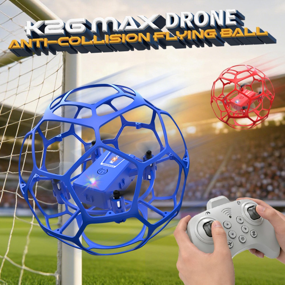 โดรนควอดคอปเตอร์รูปทรงฟุตบอลพร - Drone Led Light บทวิจารณ์และราคา
