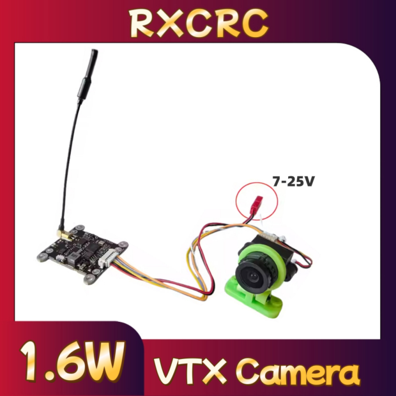 โมดูล RXCRC 5.8G 48CH 1.6W VTX - Drone Receiver บทวิจารณ์และราคา