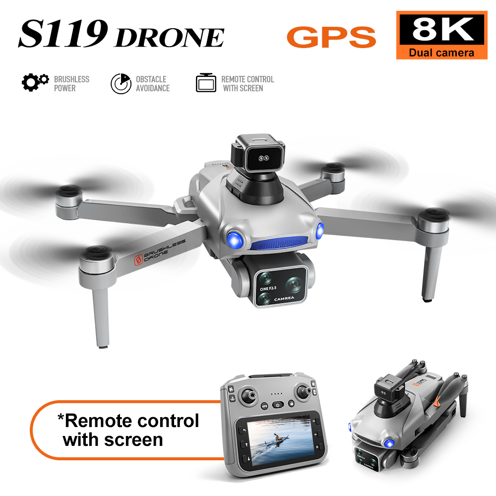 S119 โดรน GPS ระยะบินไกลพิเศษ  - Drone Gps Mount บทวิจารณ์และราคา