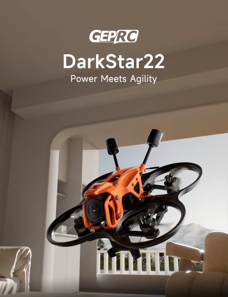 โดรน GEPRC DarkStar22 O4 Pro H - Drone Receiver บทวิจารณ์และราคา